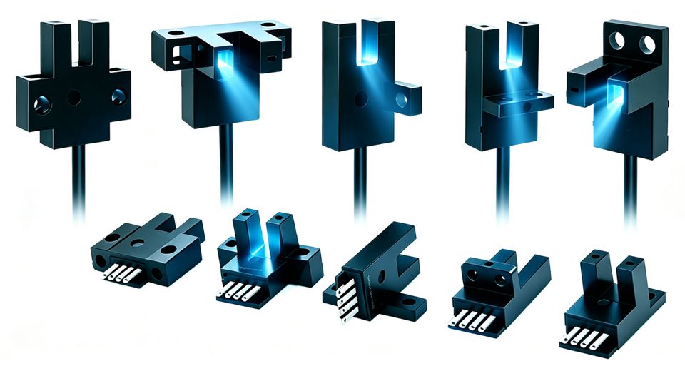 Slotted photoelectric switches